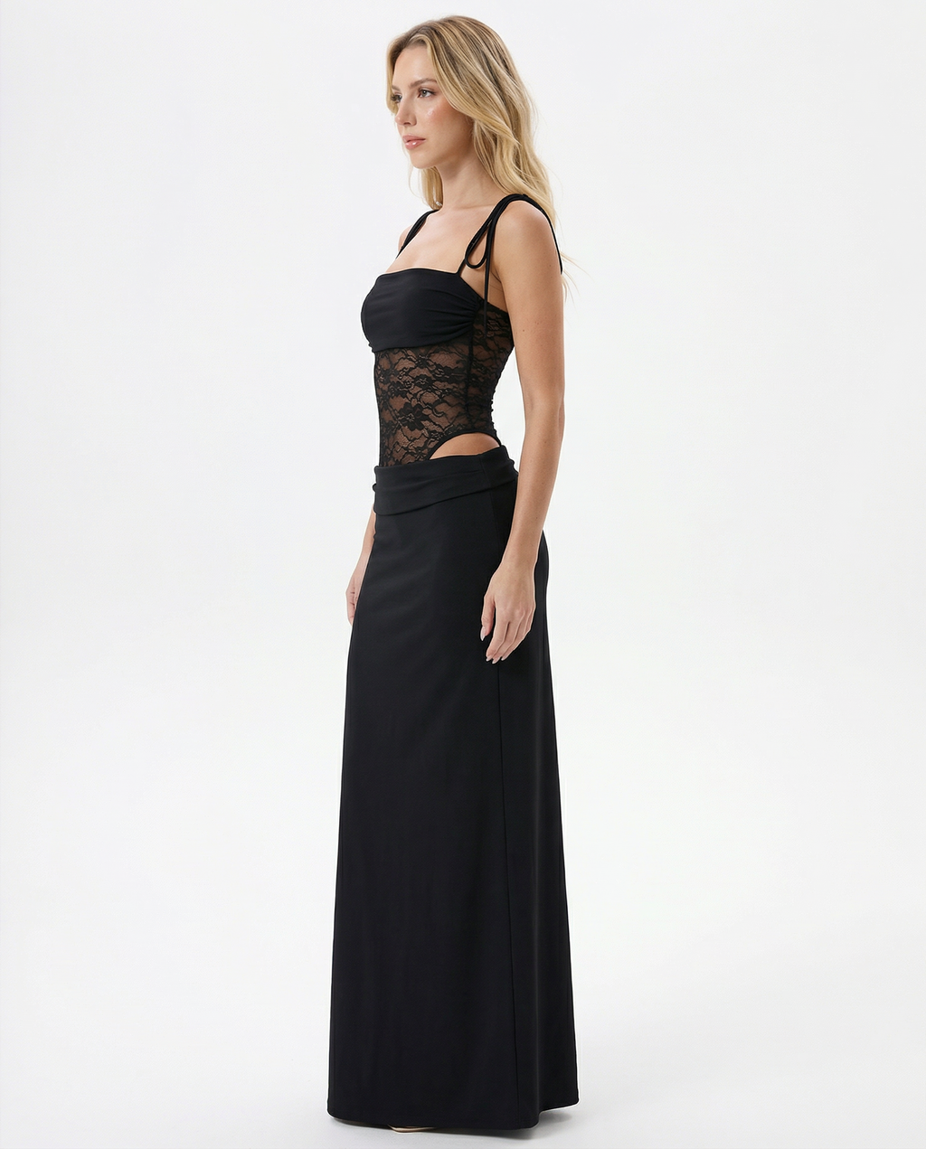 Valenza | Lace Panel Maxi