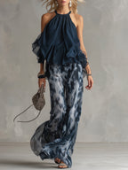 Ludovica Elegante Completo in Chiffon