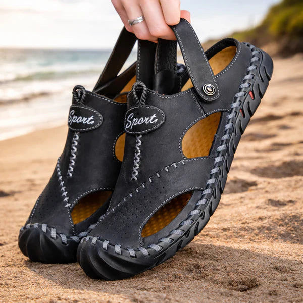 Valenza | Sandali da Spiaggia in Pelle