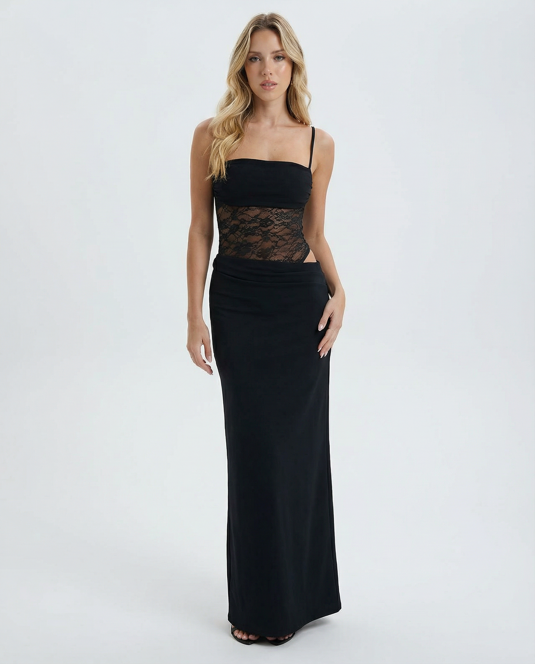 Valenza | Lace Panel Maxi