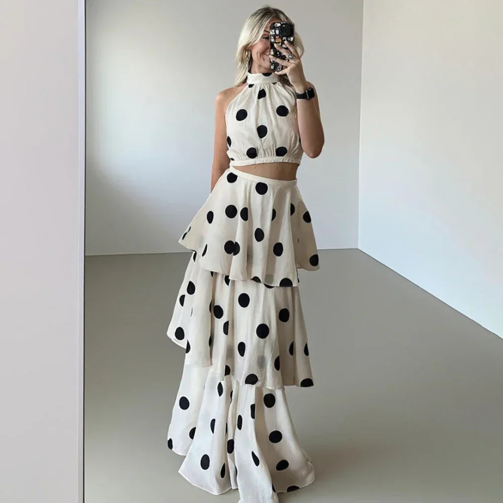 LUNA POLKA | Completo Pois Coordinato