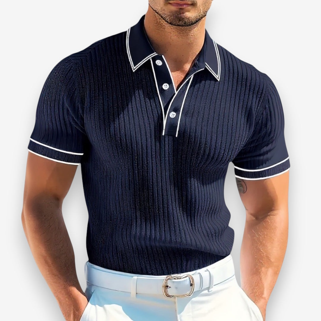 Milano | Maglia a Coste con Colletto