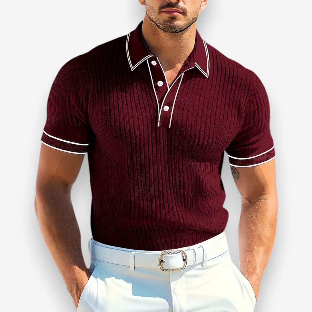 Milano | Maglia a Coste con Colletto