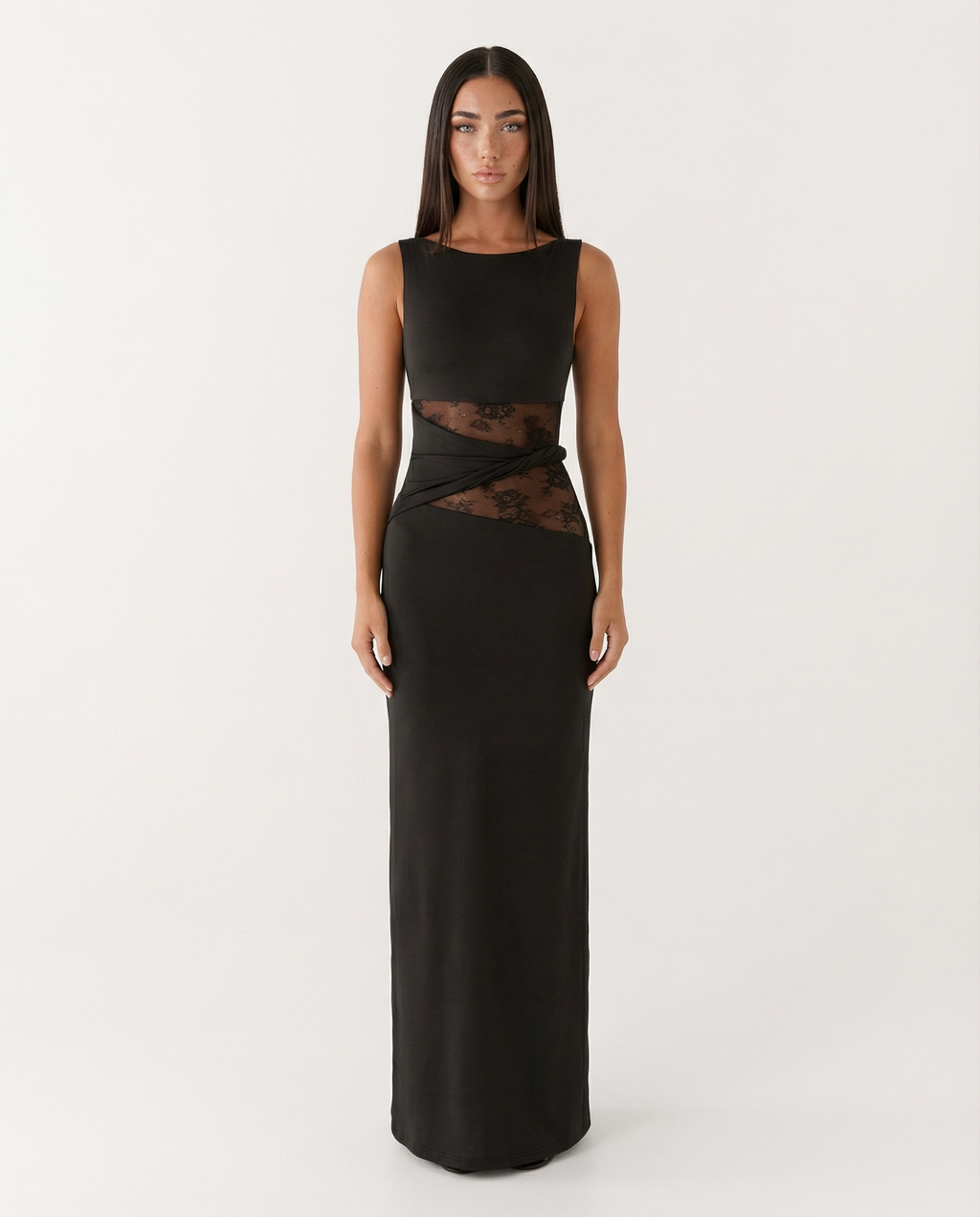 Valenza | Lace Illusion Maxi
