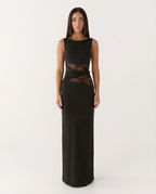 Valenza | Lace Illusion Maxi