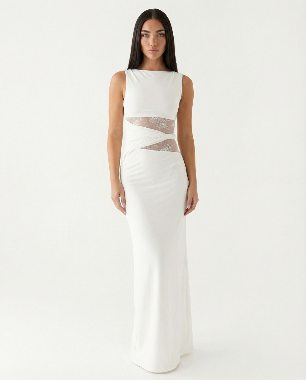 Valenza | Lace Illusion Maxi
