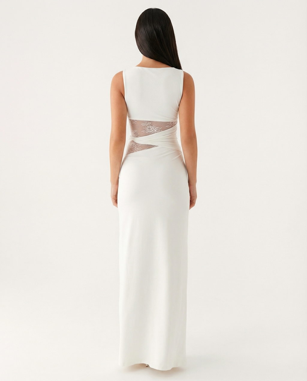 Valenza | Lace Illusion Maxi