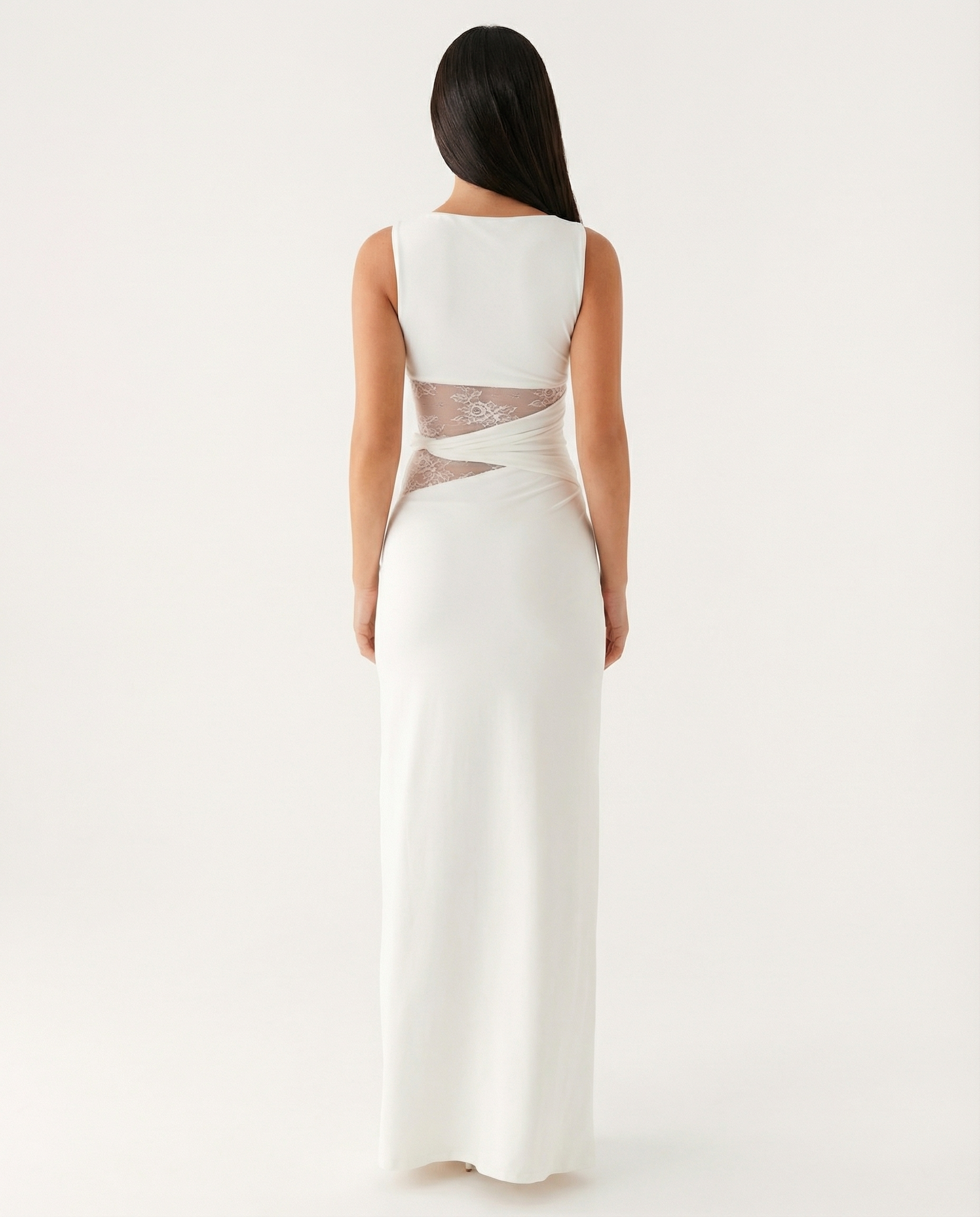 Valenza | Lace Illusion Maxi