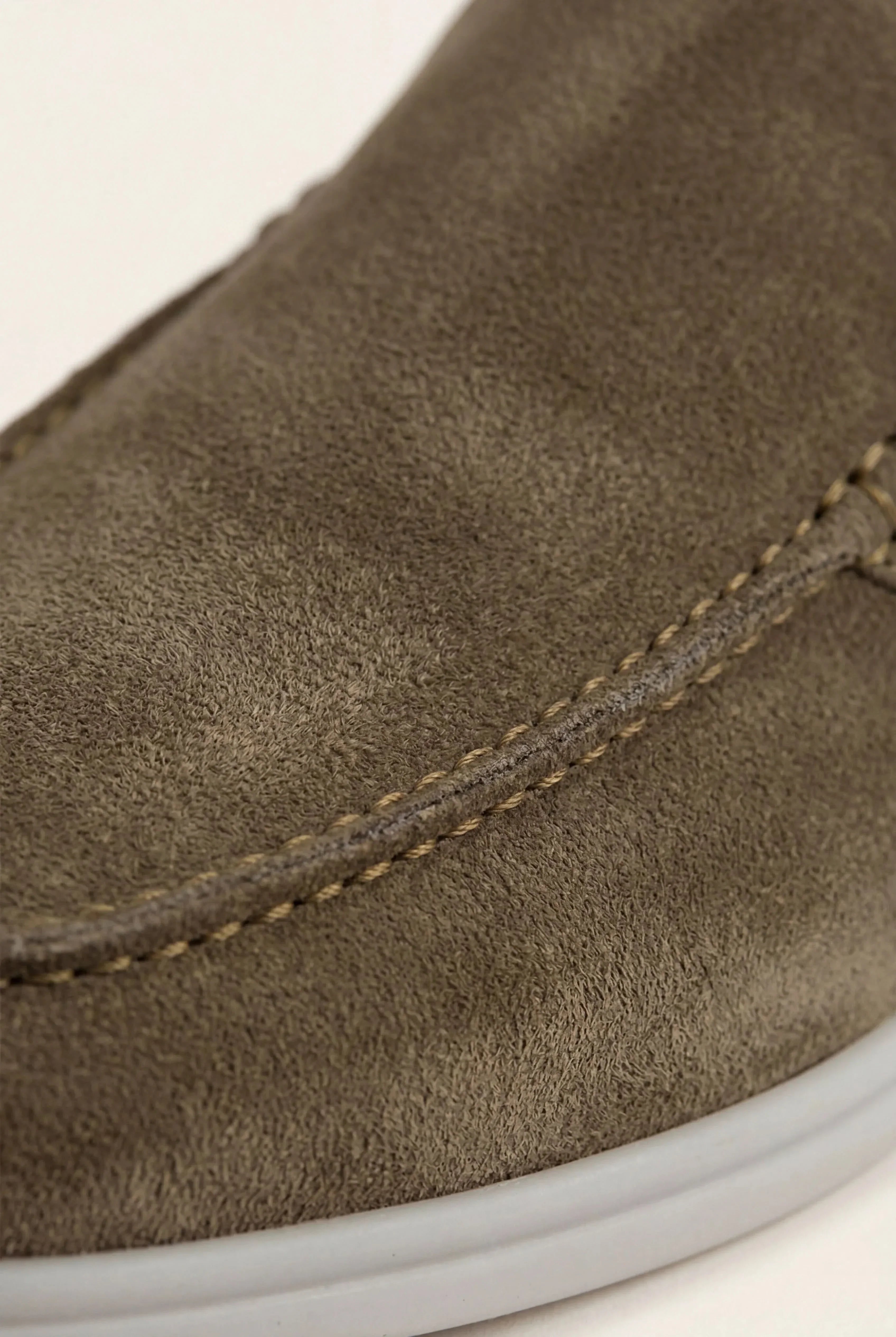 Riviera | Mule in Pelle Scamosciata Color Oliva