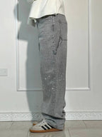 Jeans a Zampa con Strass