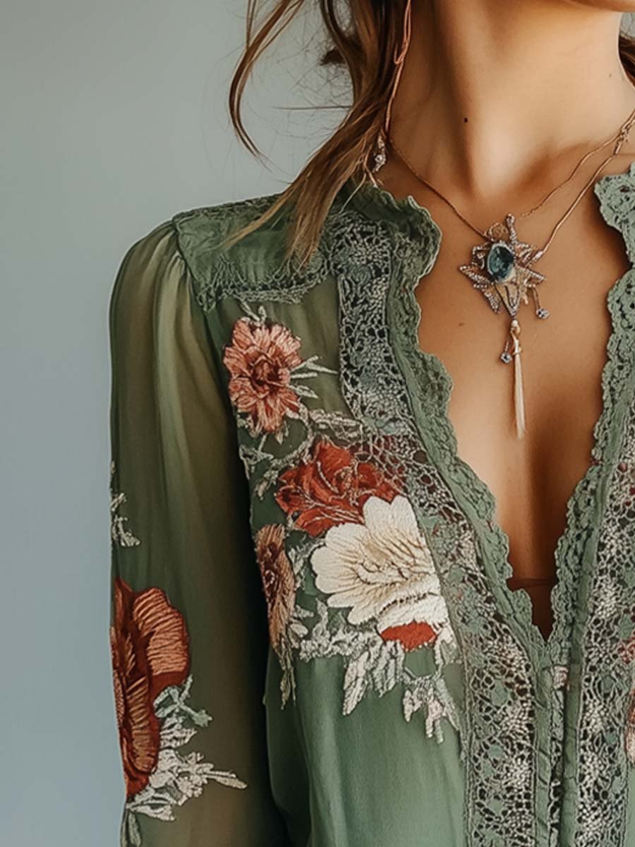 Camicetta Encanto Floral
