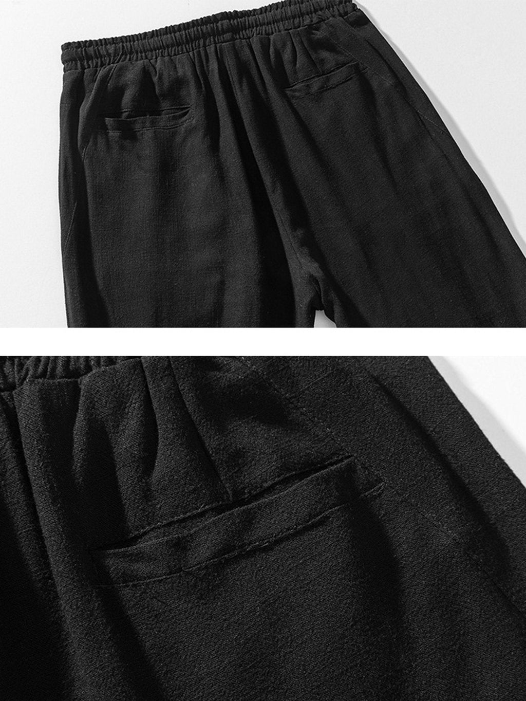 Matera | Pantaloni Relaxed in Lino e Cotone