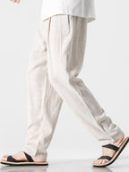 Matera | Pantaloni Relaxed in Lino e Cotone