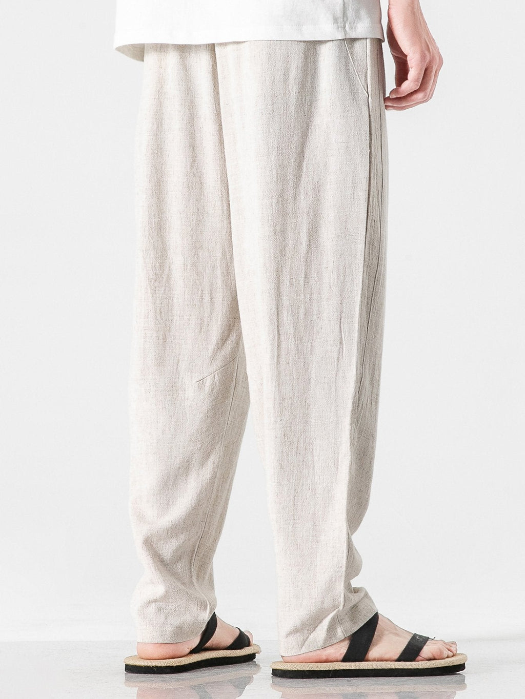 Matera | Pantaloni Relaxed in Lino e Cotone