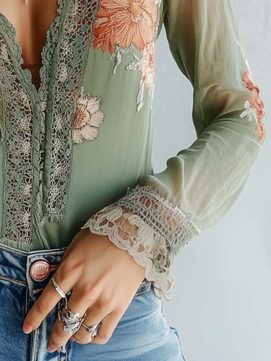 Camicetta Encanto Floral