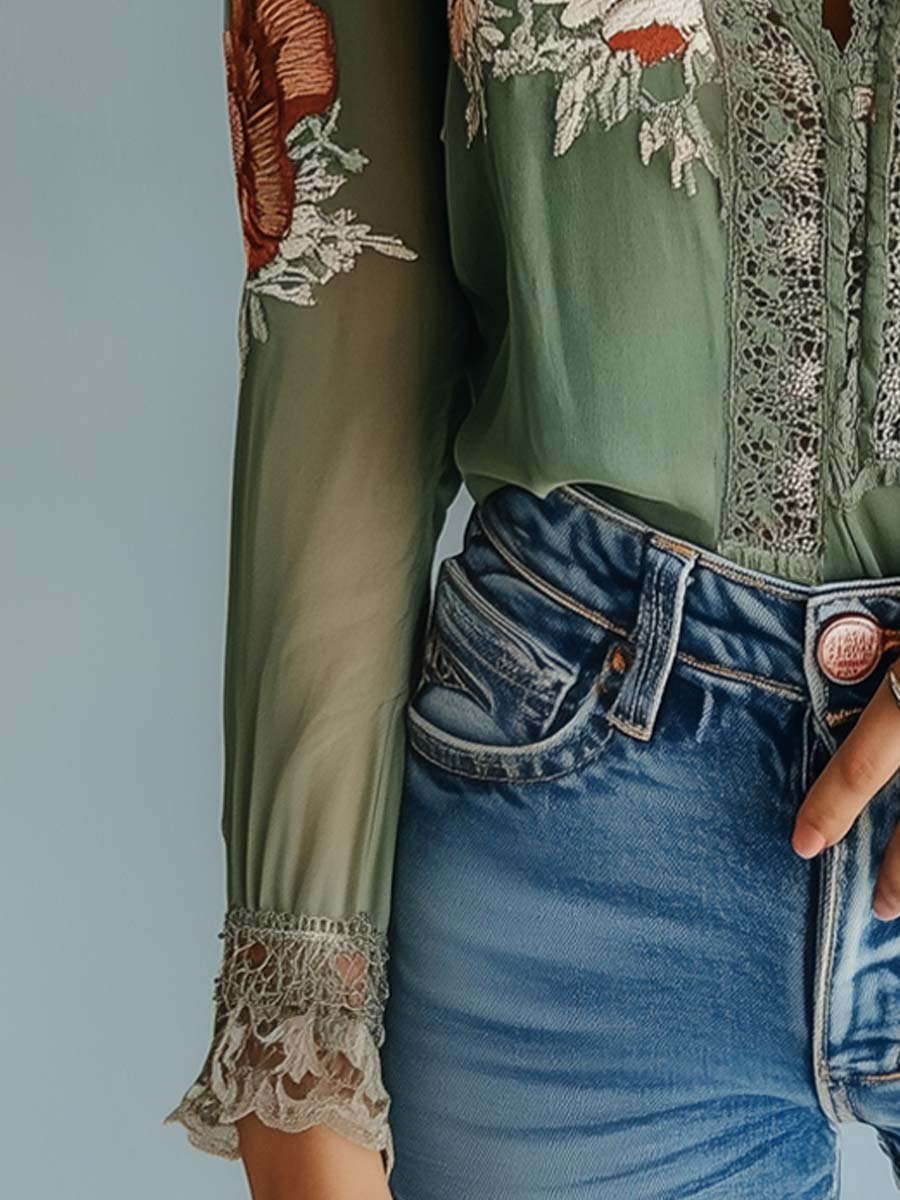 Camicetta Encanto Floral