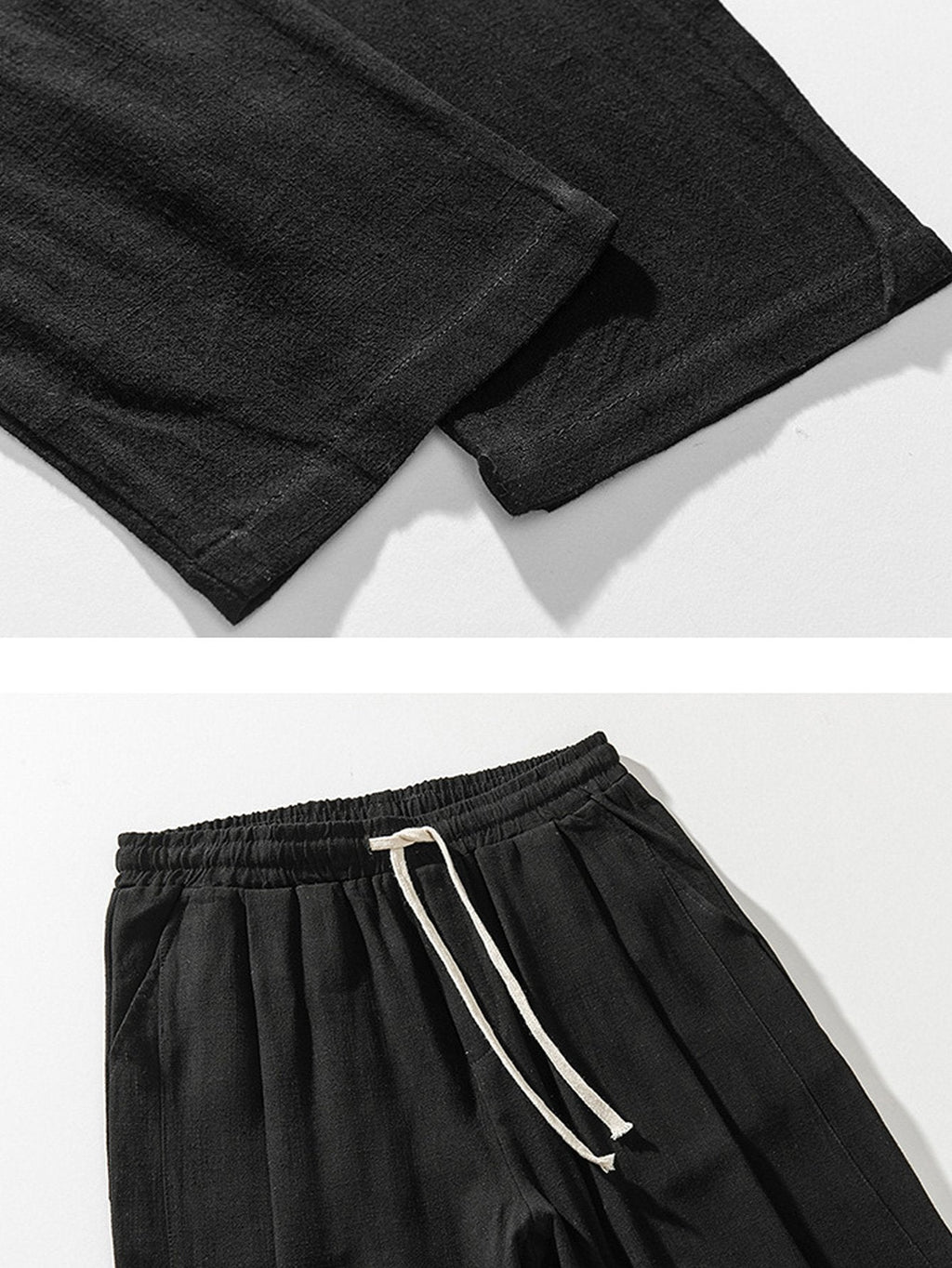 Matera | Pantaloni Relaxed in Lino e Cotone