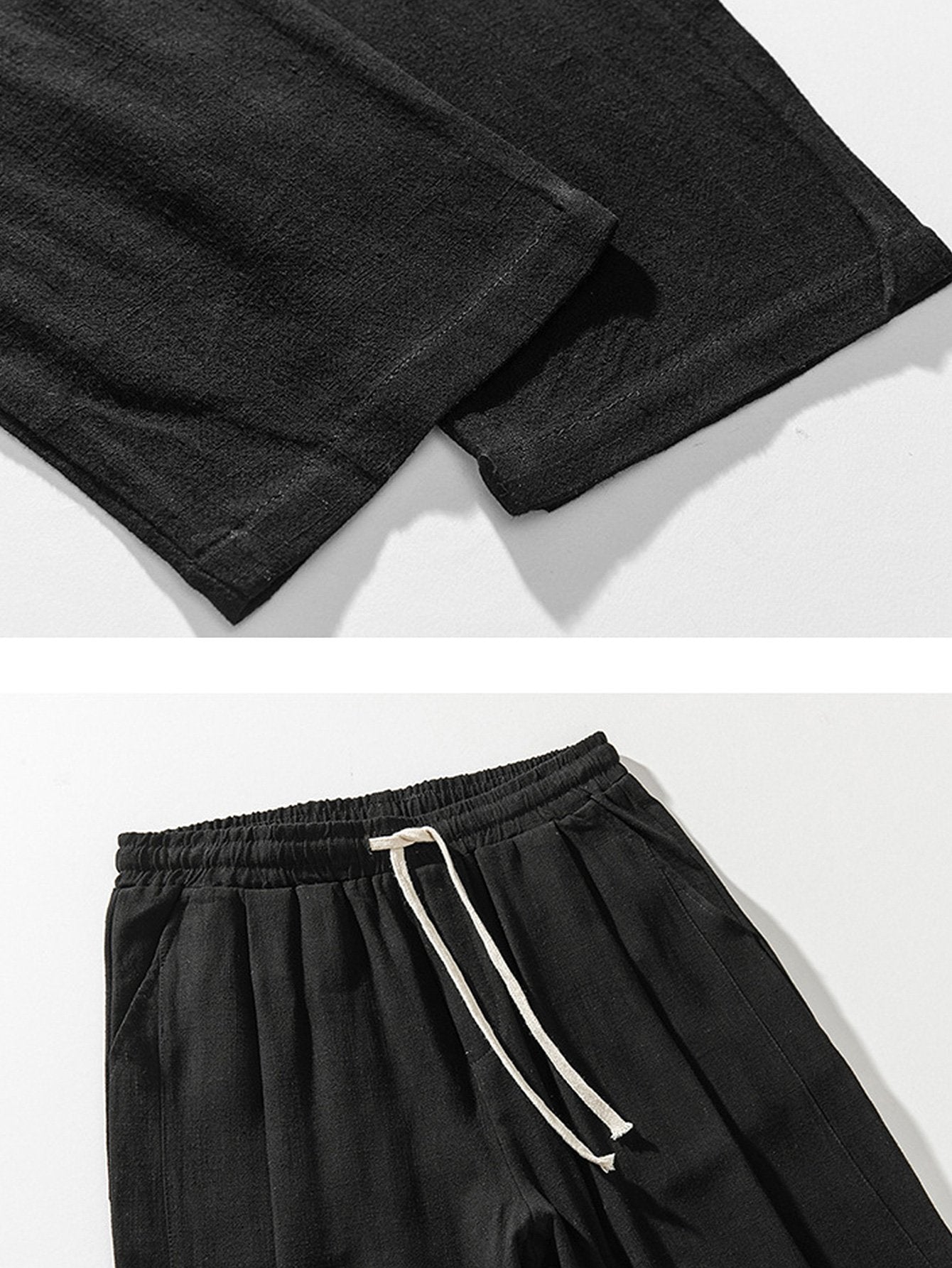 Matera | Pantaloni Relaxed in Lino e Cotone