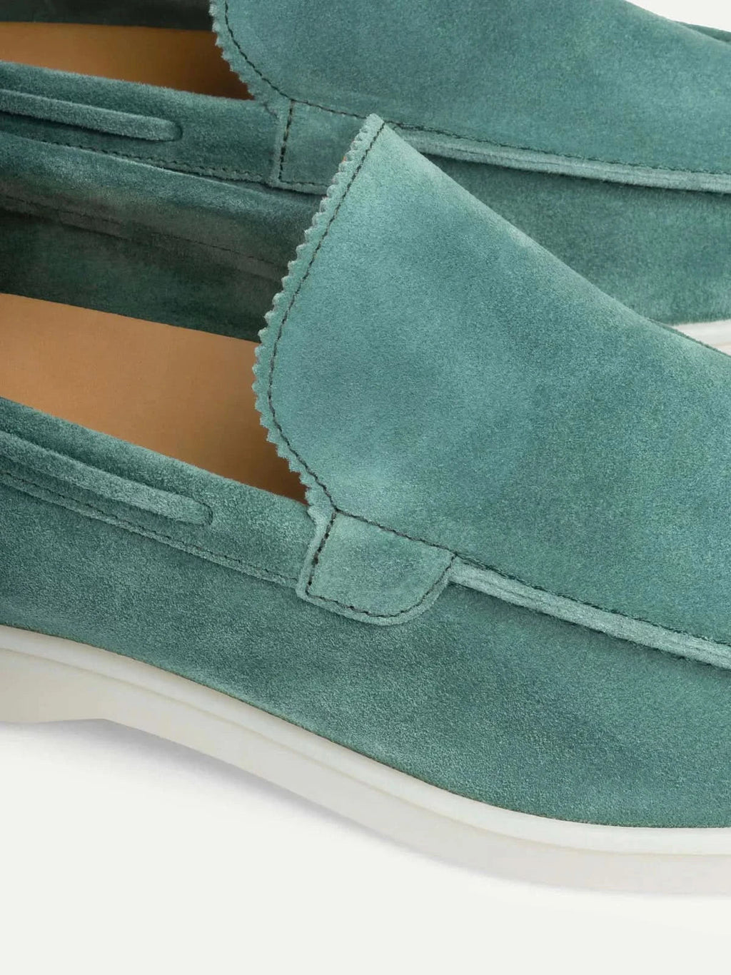 Classic | Mocassino in Camoscio Blu Mela