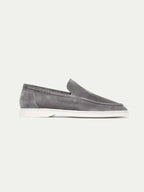 Classic | Mocassino in Pelle Scamosciata Grigio