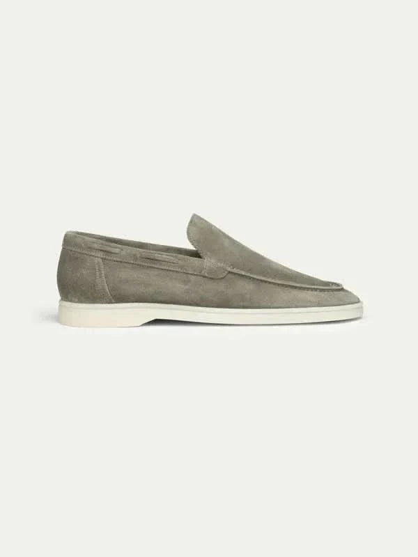 Classic | Mocassino in Camoscio Verde Oliva