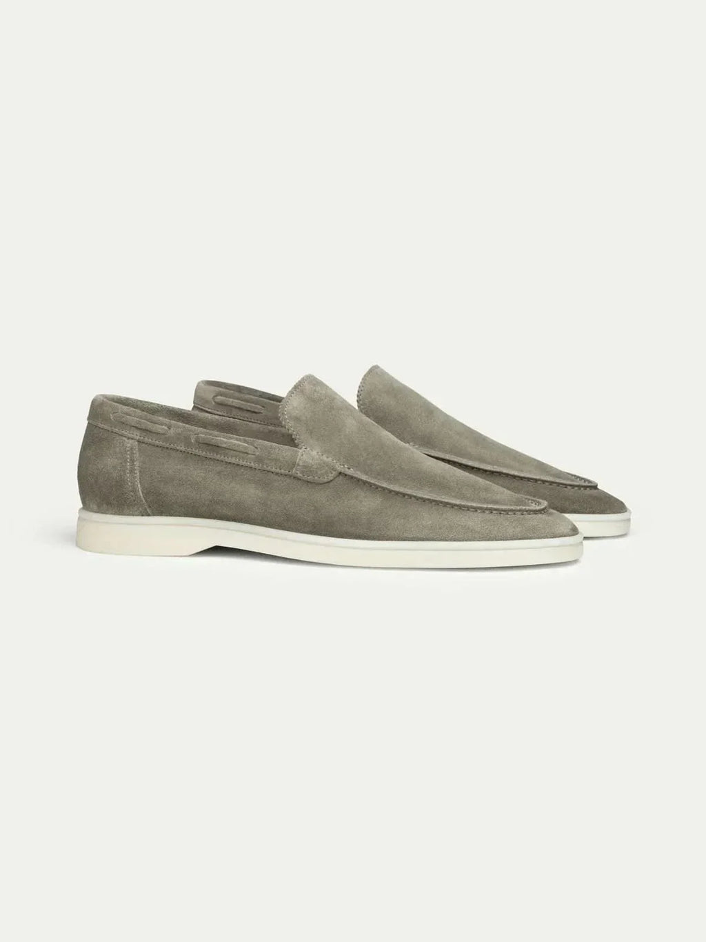 Classic | Mocassino in Camoscio Verde Oliva