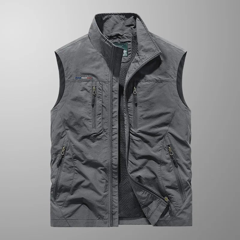 Henry | Gilet Cargo Traspirante con Multi-Tasche