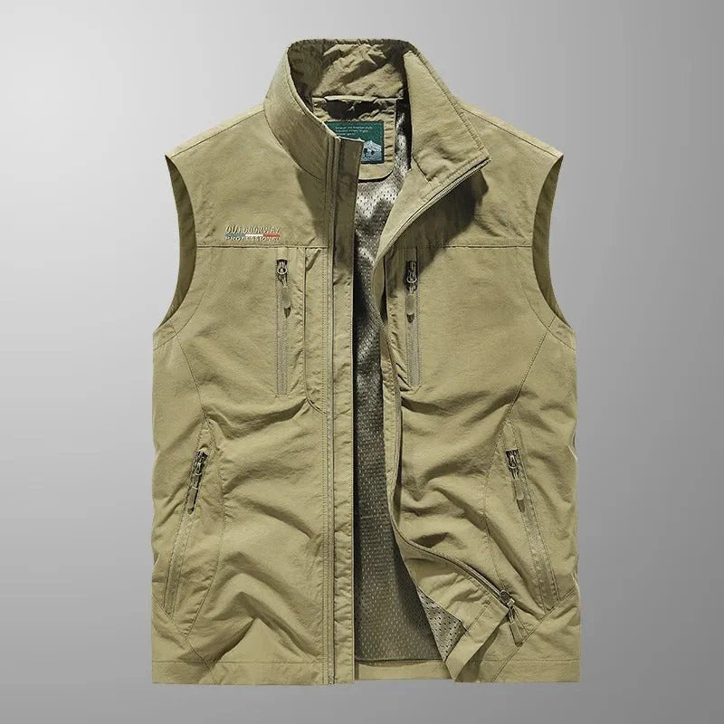 Henry | Gilet Cargo Traspirante con Multi-Tasche