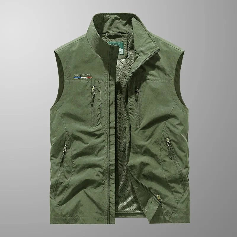 Henry | Gilet Cargo Traspirante con Multi-Tasche