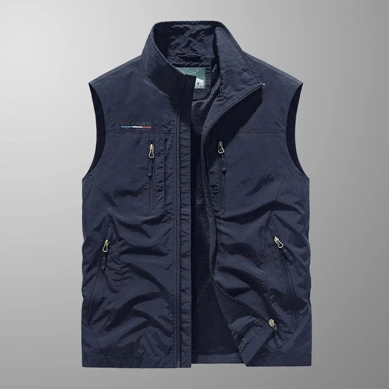 Henry | Gilet Cargo Traspirante con Multi-Tasche