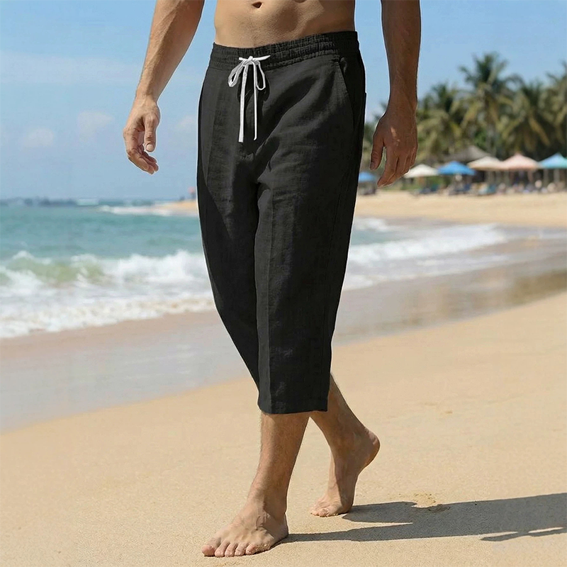 Capri | Pantaloni Casual in Lino