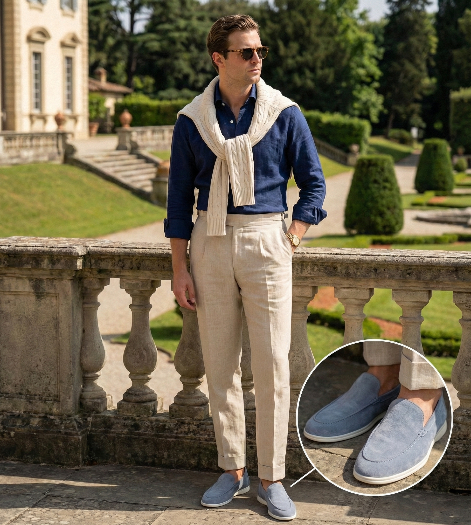Lorenzo | Mocassino Scamosciato Premium