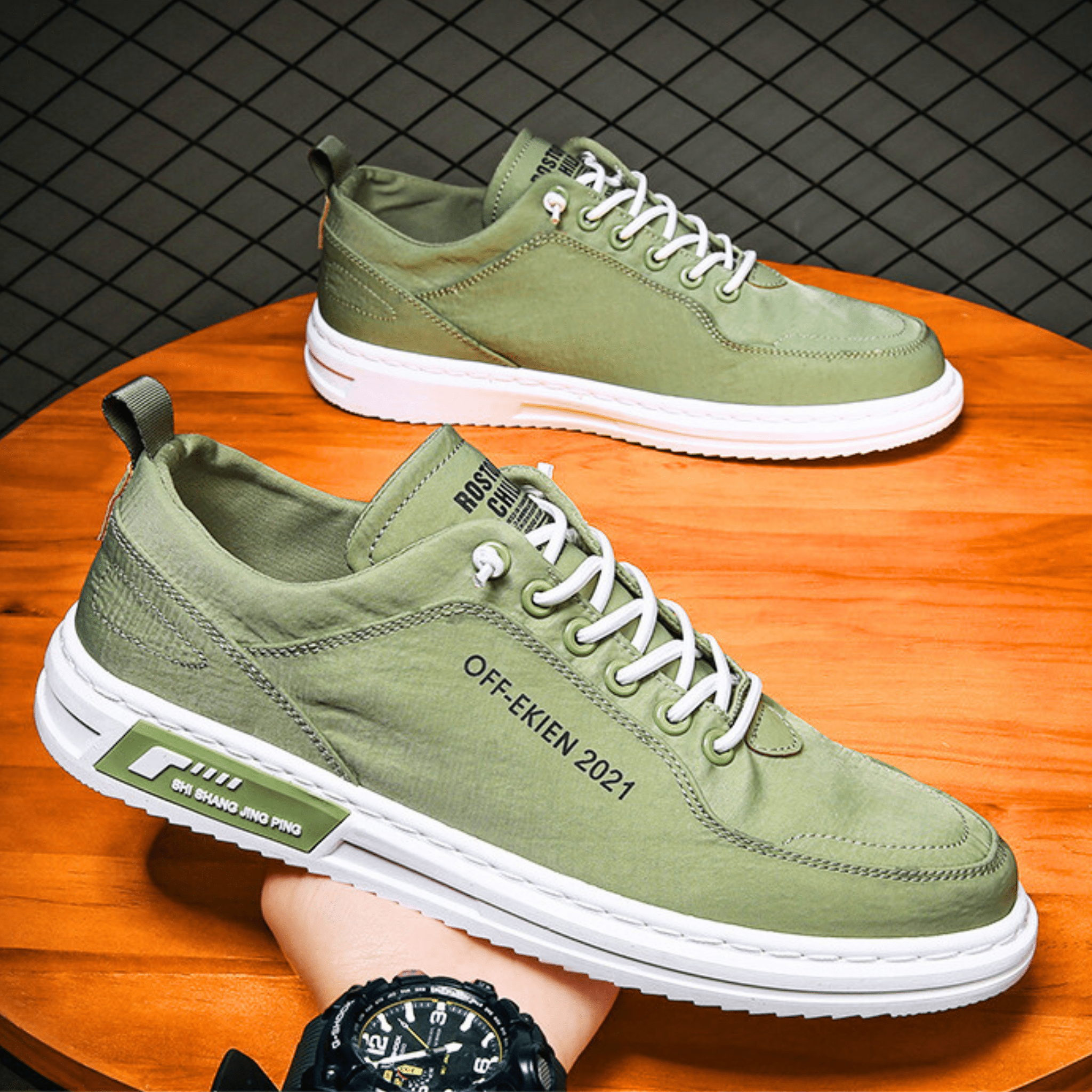 Enzo | Sneakers Urbane in Tela
