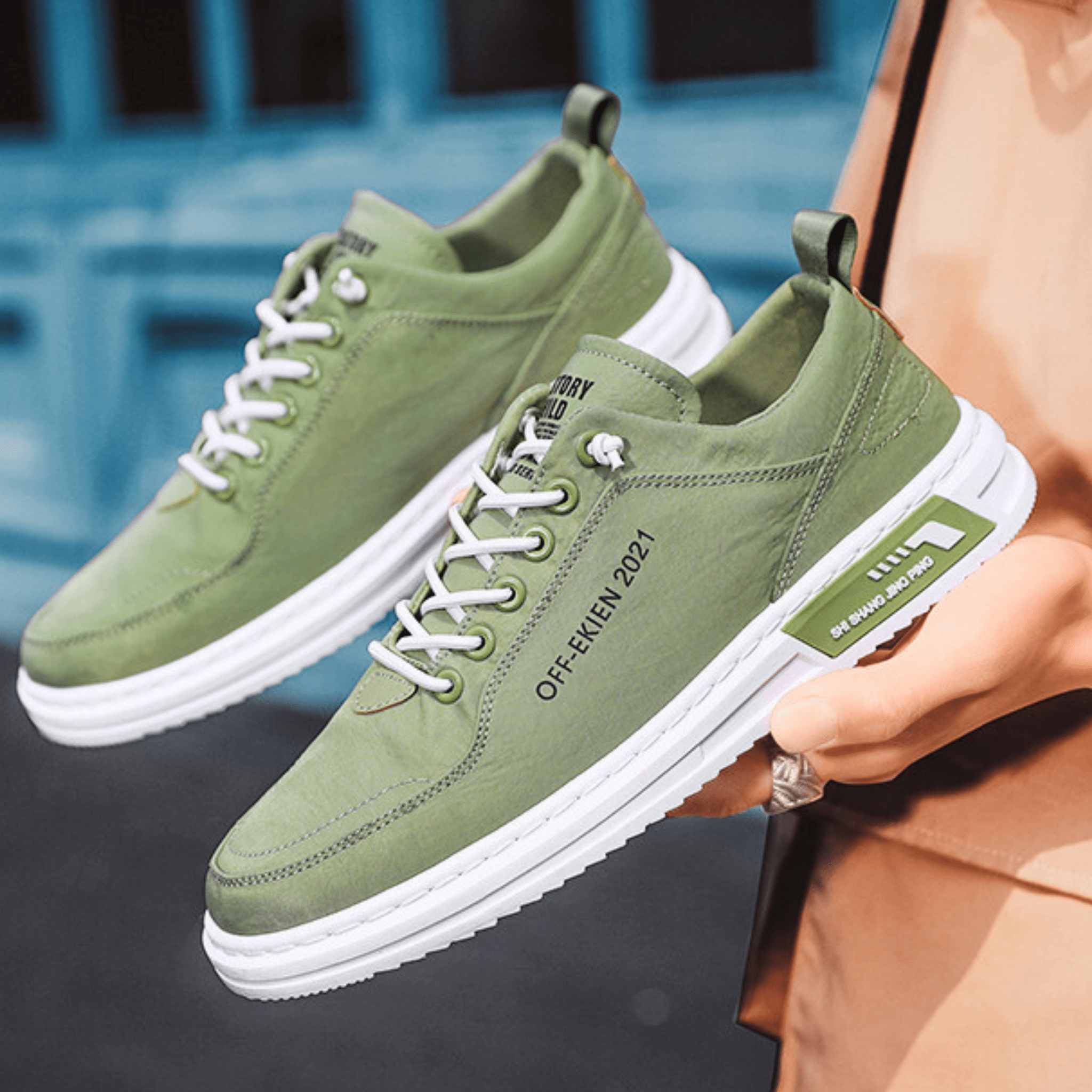 Enzo | Sneakers Urbane in Tela