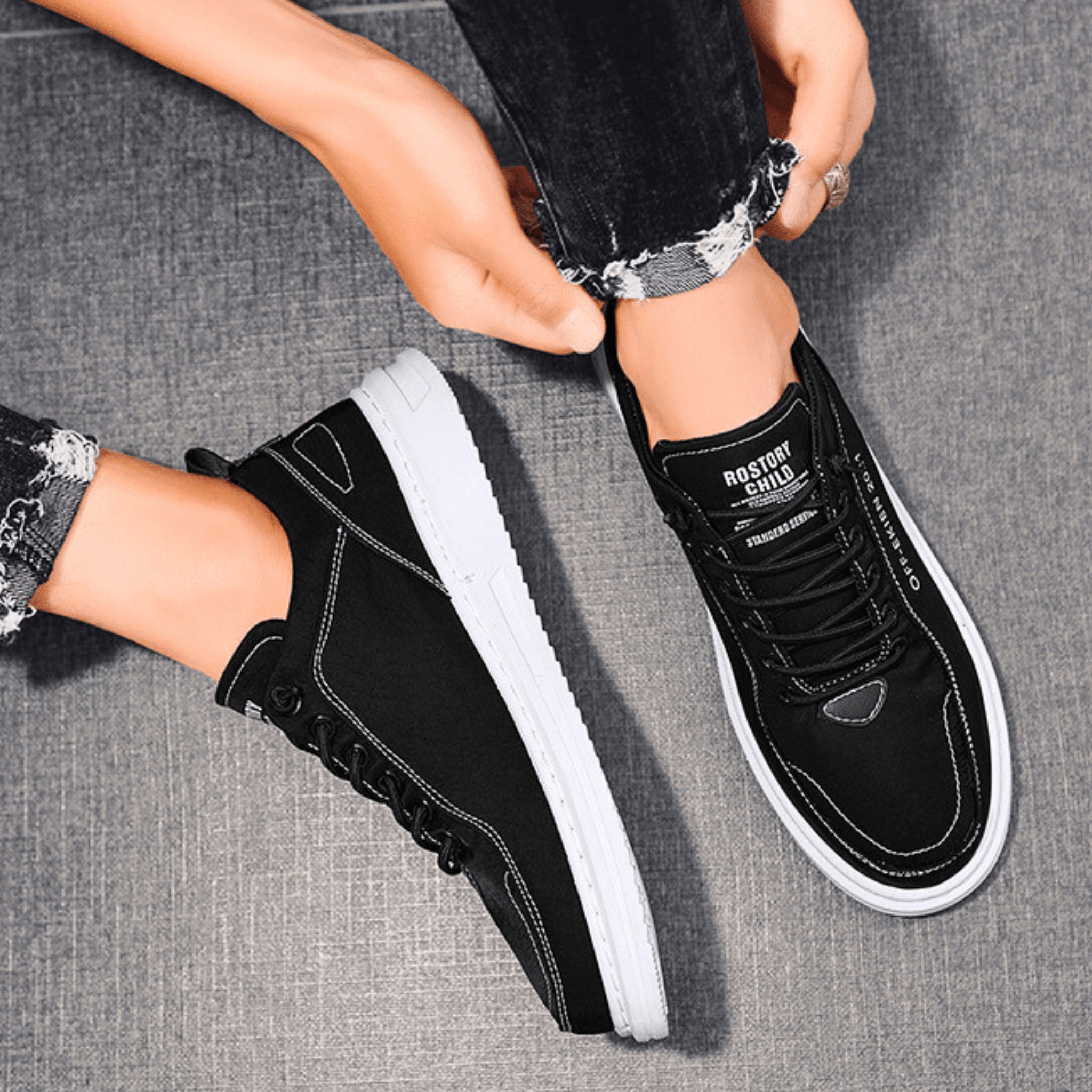 Enzo | Sneakers Urbane in Tela